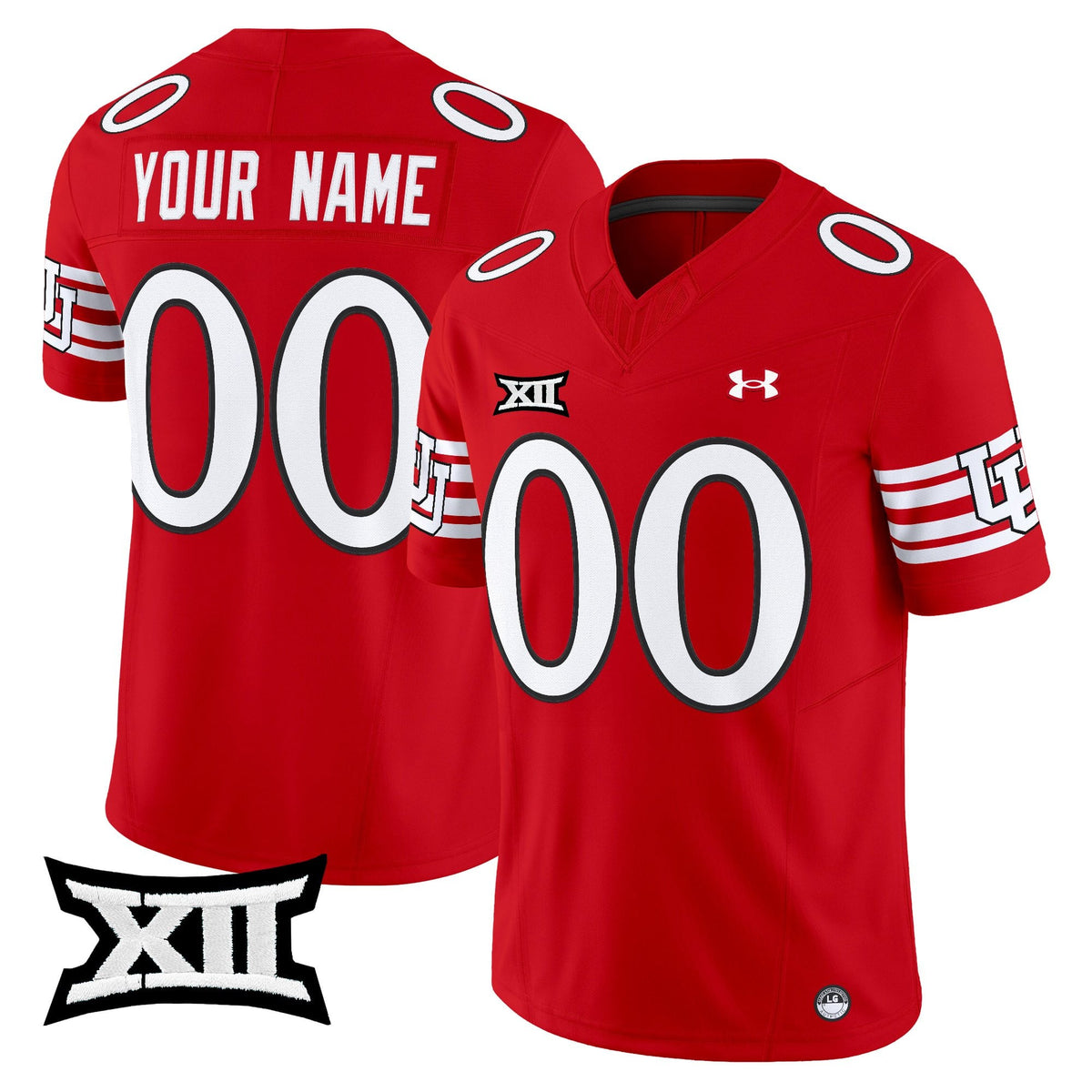 Utah Utes 2025 Vapor Limited Custom Jersey V2 - All Stitched