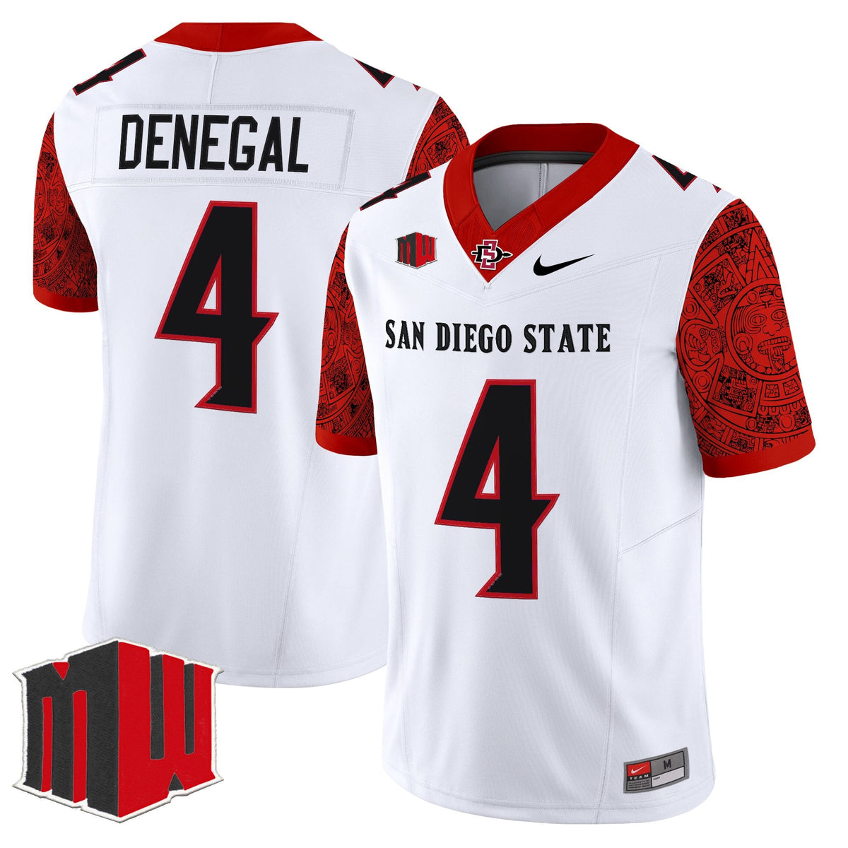 Men's San Diego State Aztecs 2025 Vapor Limited Jersey - All Stitched