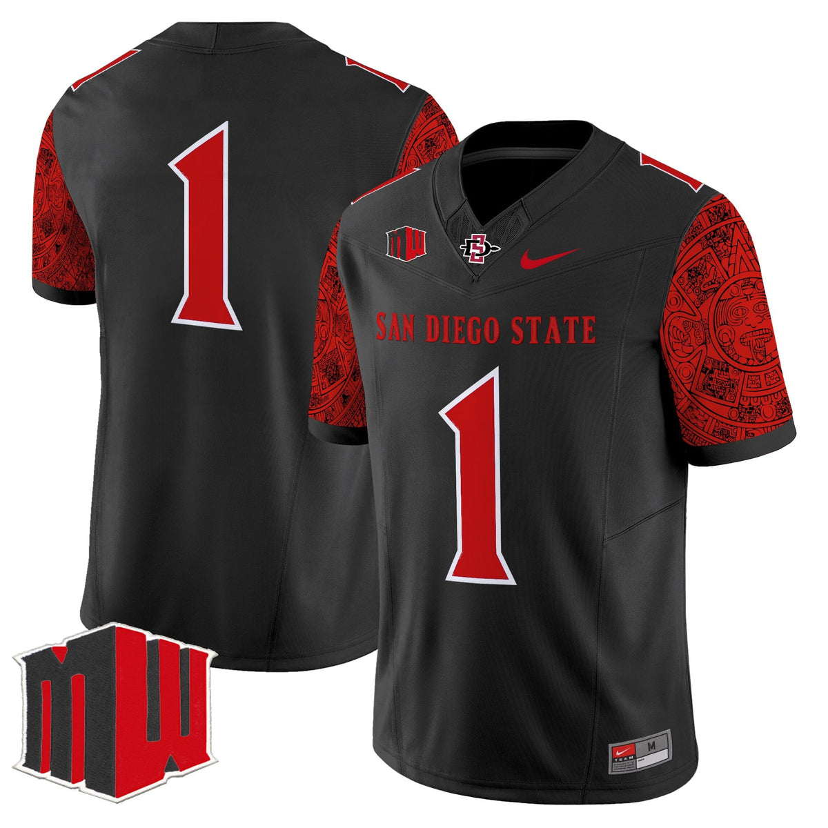 Men's San Diego State Aztecs 2025 Vapor Limited Jersey - All Stitched