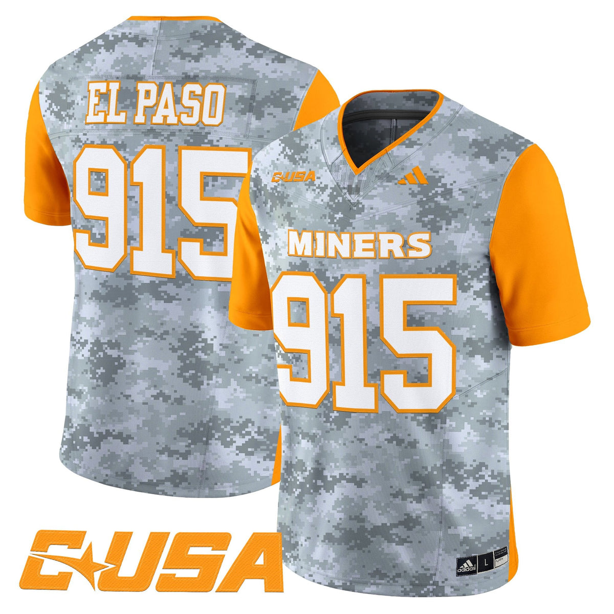UTEP Miners 2025 Vapor Limited Jersey - All Stitched
