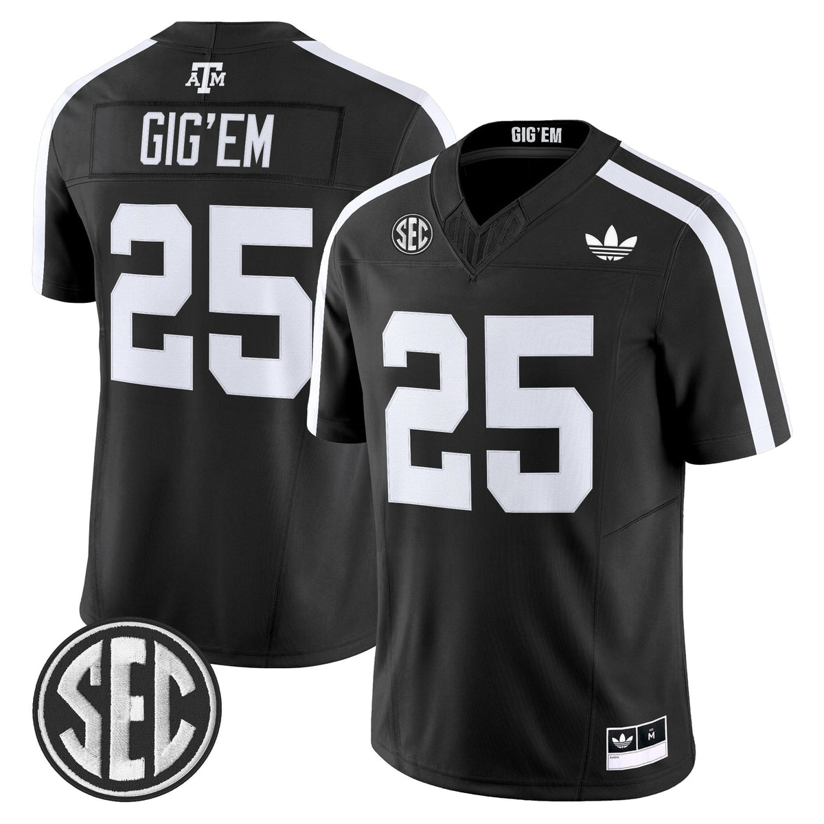 Men's Texas A&M Aggies 2025 Vapor Limited Jersey V2 - All Stitched