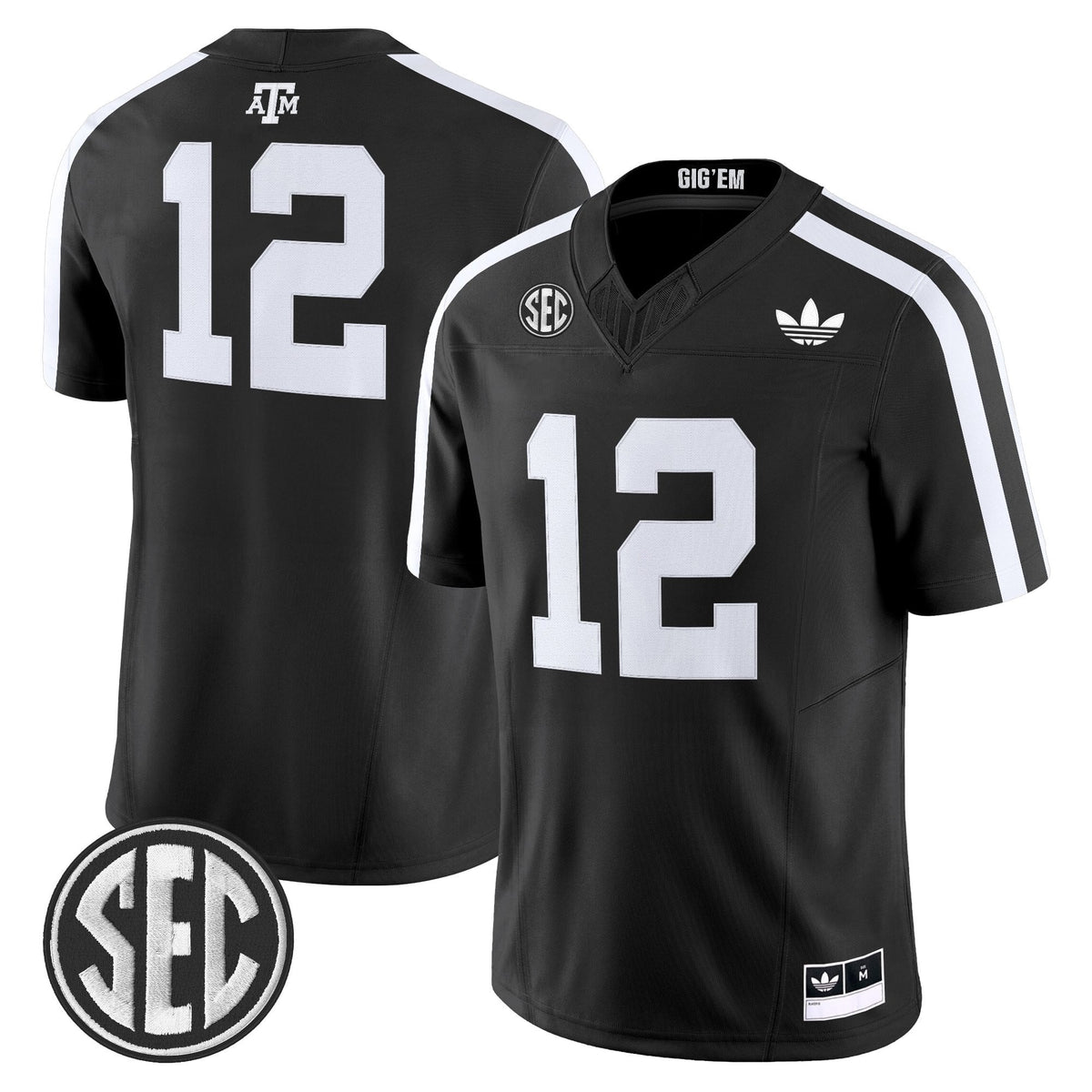 Men's Texas A&M Aggies 2025 Vapor Limited Jersey V2 - All Stitched