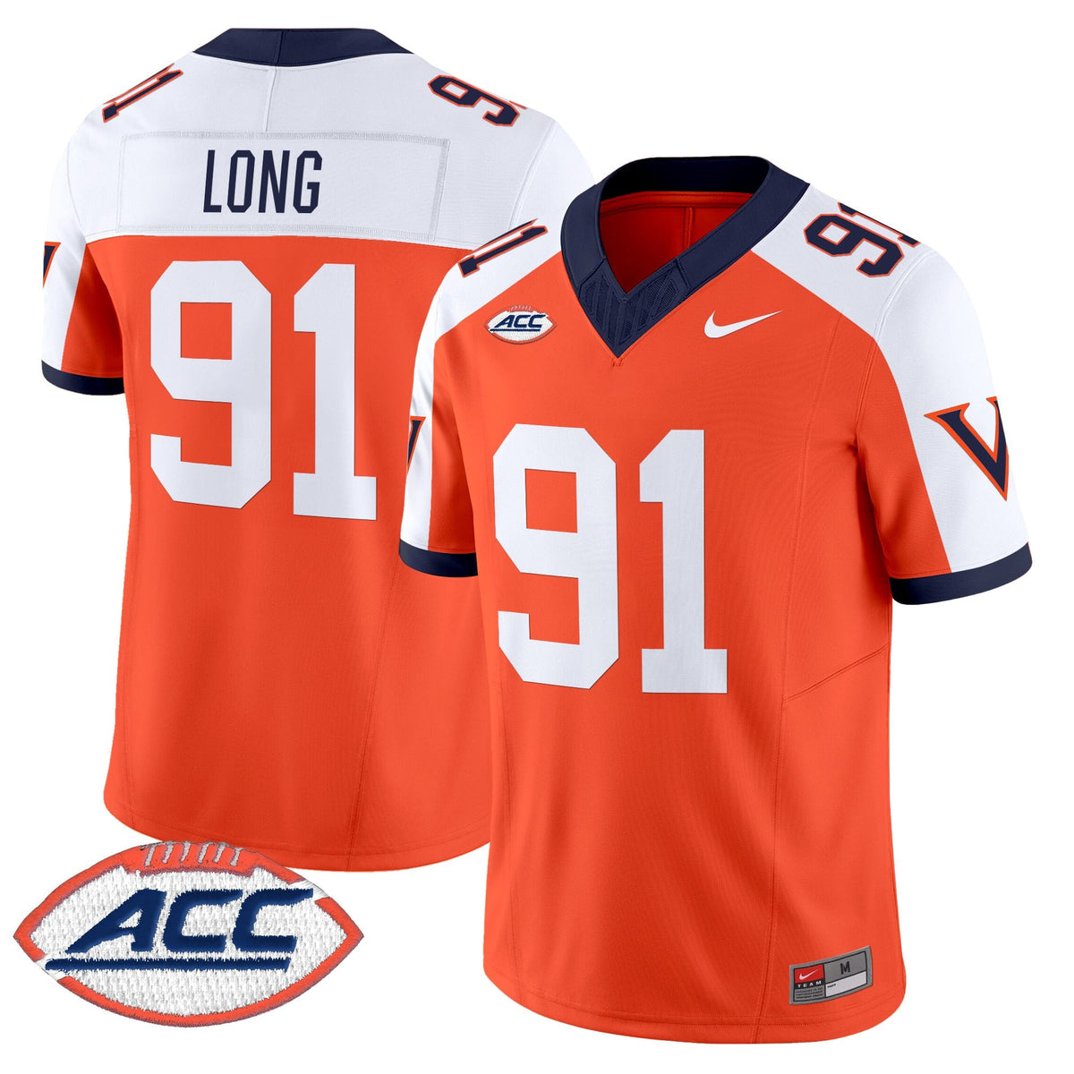 Men's Virginia Cavaliers 1995 Throwbacks Vapor Limited Jersey - All Stitched