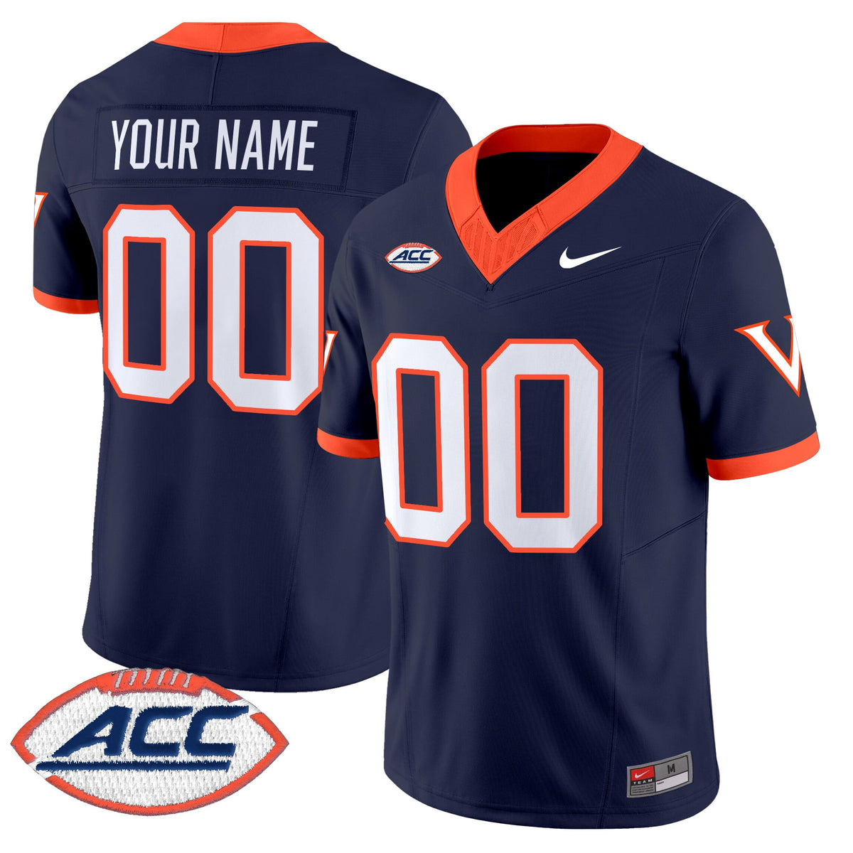 Virginia Cavaliers 1995 Throwbacks Vapor Limited Custom Jersey - All Stitched