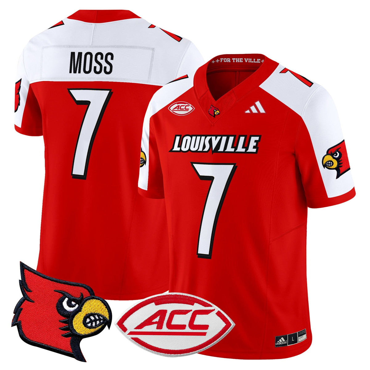 Men's Louisville Cardinals 2025 Vapor Limited Jersey - All Stitched