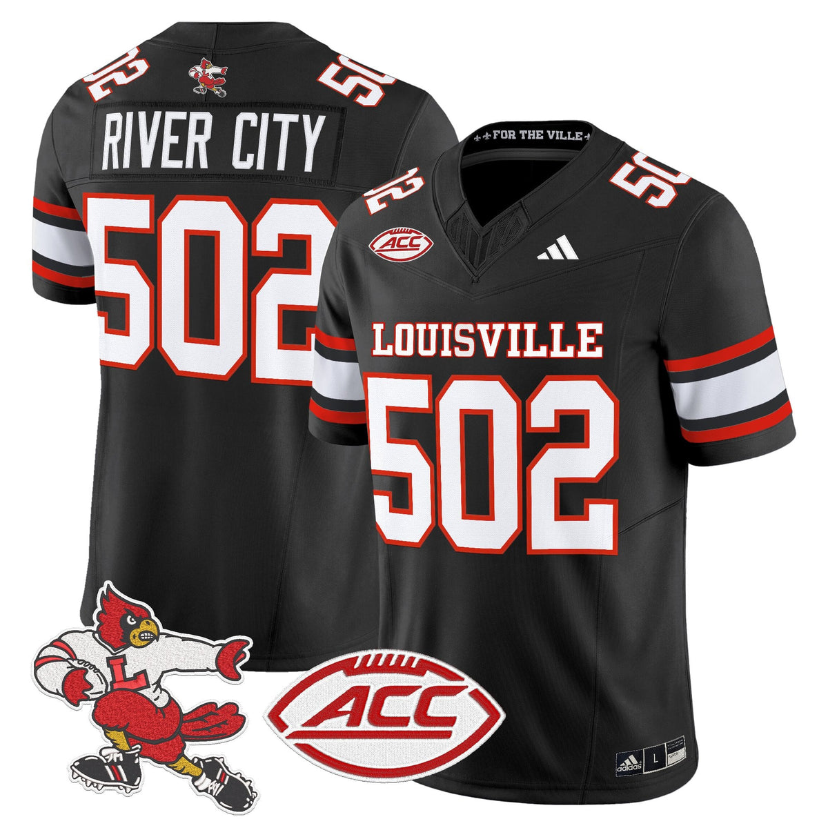 Men's Louisville Cardinals 2025 Vapor Limited Jersey - All Stitched