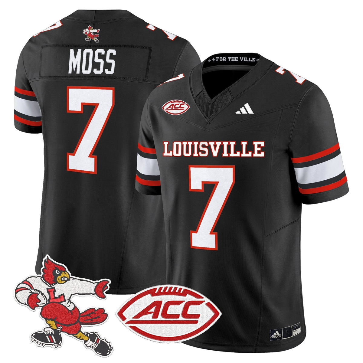 Men's Louisville Cardinals 2025 Vapor Limited Jersey - All Stitched