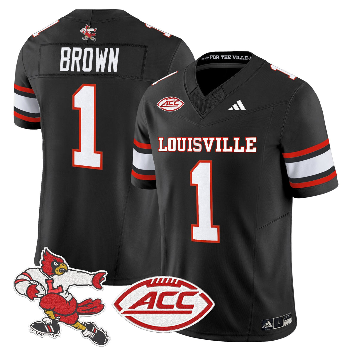 Men's Louisville Cardinals 2025 Vapor Limited Jersey - All Stitched