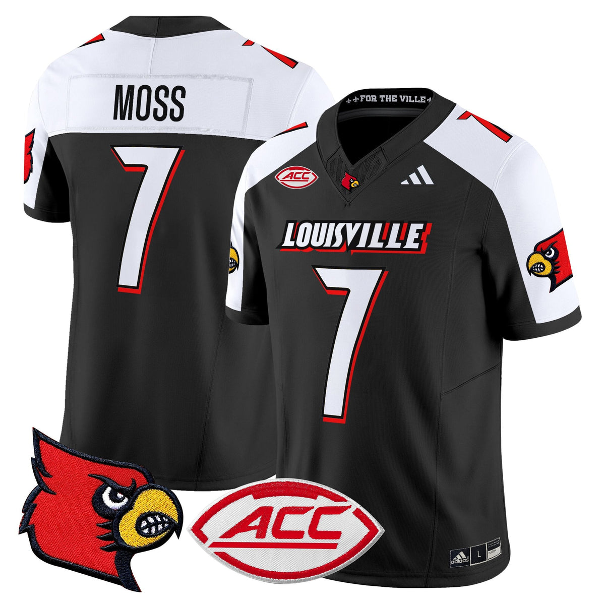 Men's Louisville Cardinals 2025 Vapor Limited Jersey - All Stitched
