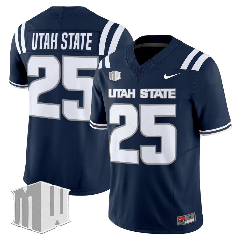 Men's Utah State Aggies 2025 Vapor Limited Jersey - All Stitched