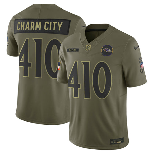 Baltimore Ravens 2025 Salute to Service Vapor Limited Jersey - All Stitched