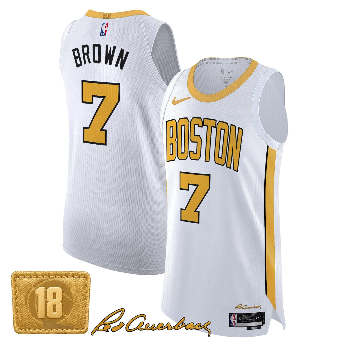 Boston Celtics 2025/26 City Edition Swingman Jersey - All Stitched