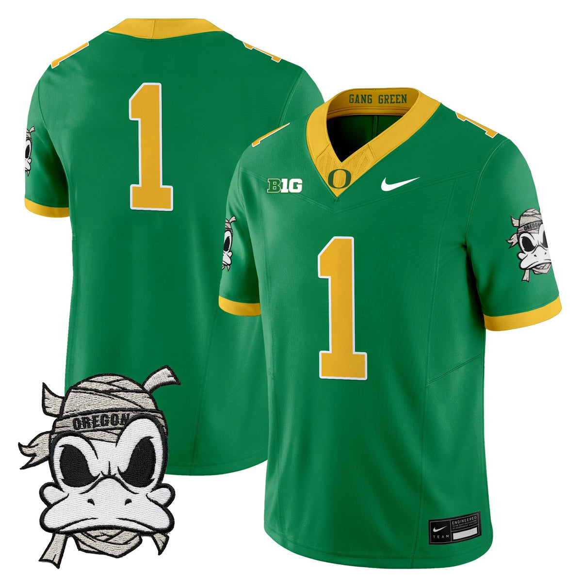 Men's Oregon Ducks 2025 "Mummy Duck" Vapor Limited Jersey - All Stitched