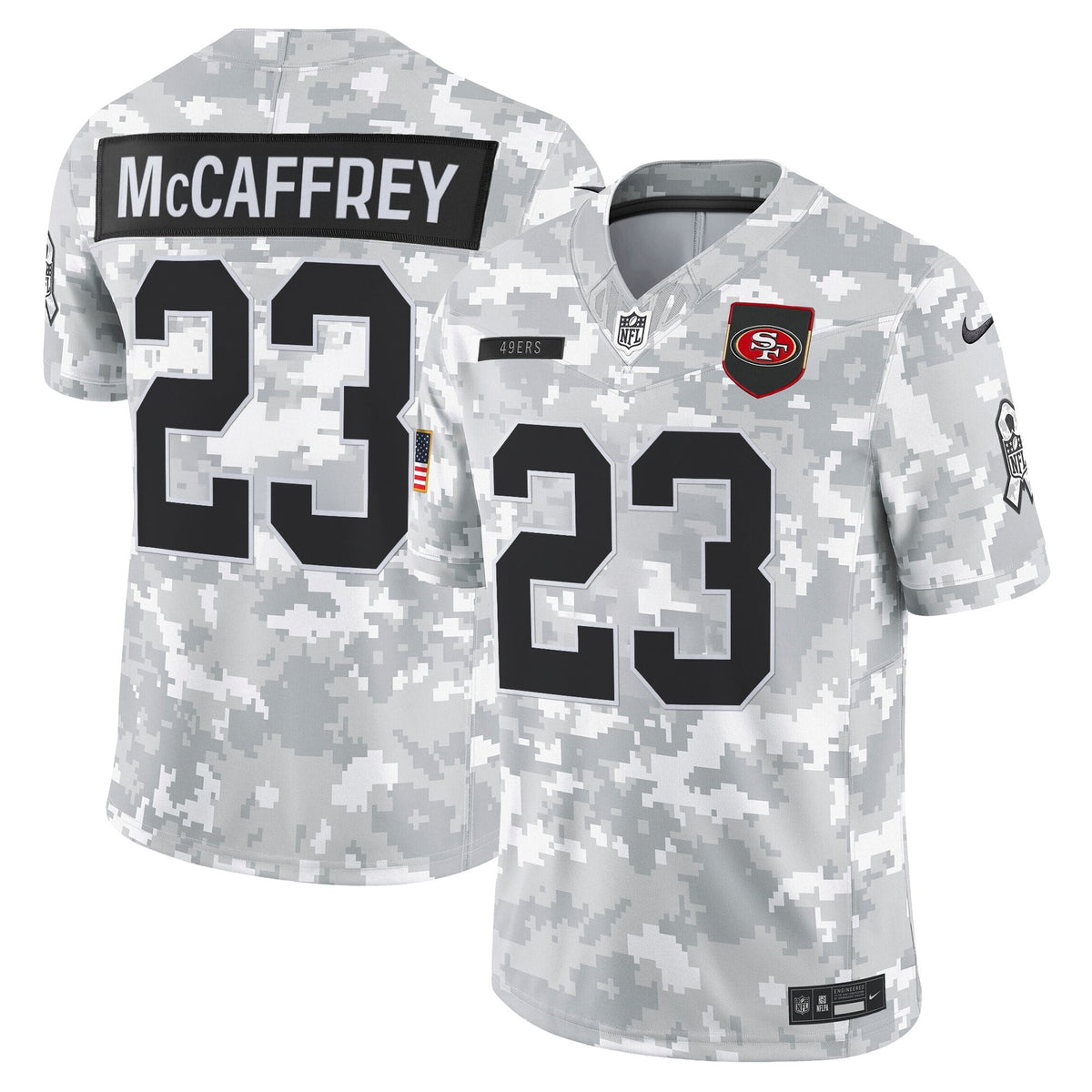 Men's San Francisco 49ers 2025 Salute to Service Vapor Limited Jersey - All Stitched