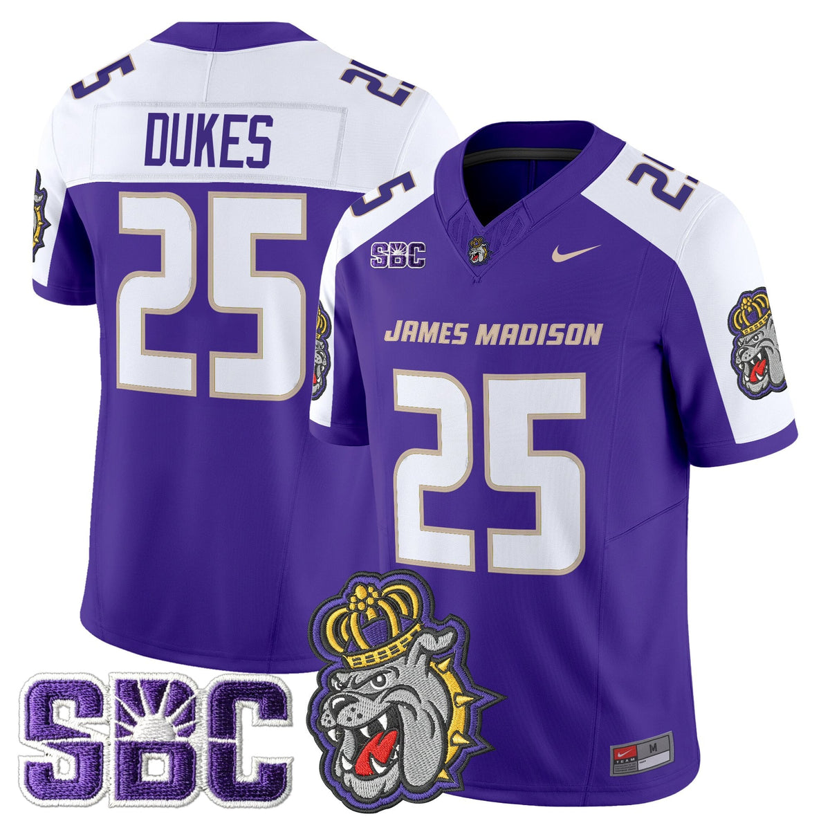 Men's James Madison Dukes 2025 Vapor Limited Jersey - All Stitched