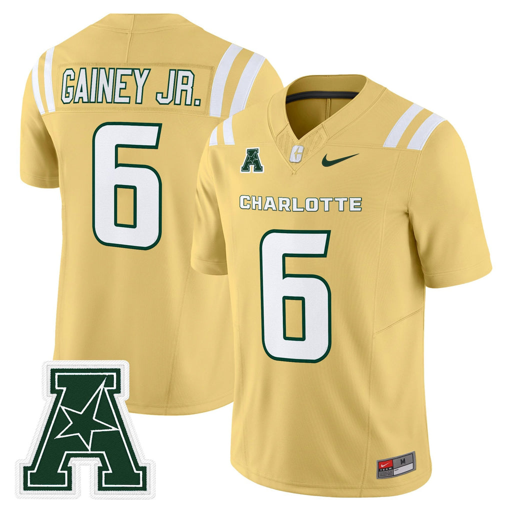 Men's Charlotte 49ers 2025 Vapor Limited Jersey - All Stitched