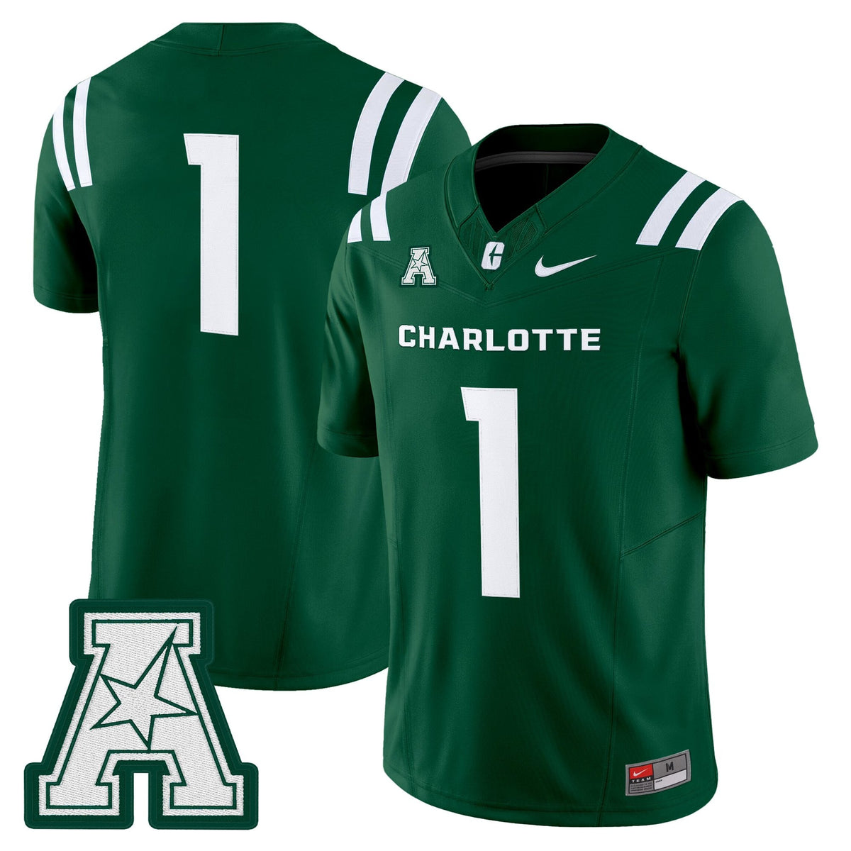 Men's Charlotte 49ers 2025 Vapor Limited Jersey - All Stitched