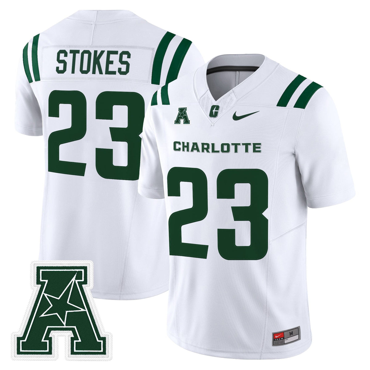 Men's Charlotte 49ers 2025 Vapor Limited Jersey - All Stitched