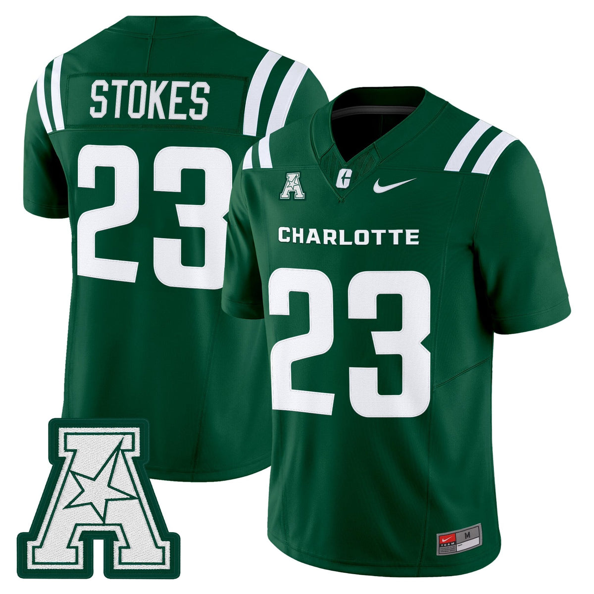 Men's Charlotte 49ers 2025 Vapor Limited Jersey - All Stitched