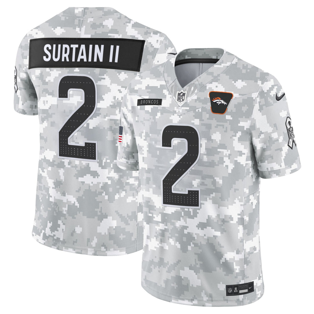 Men's Denver Broncos 2025 Salute to Service Vapor Limited Jersey - All Stitched