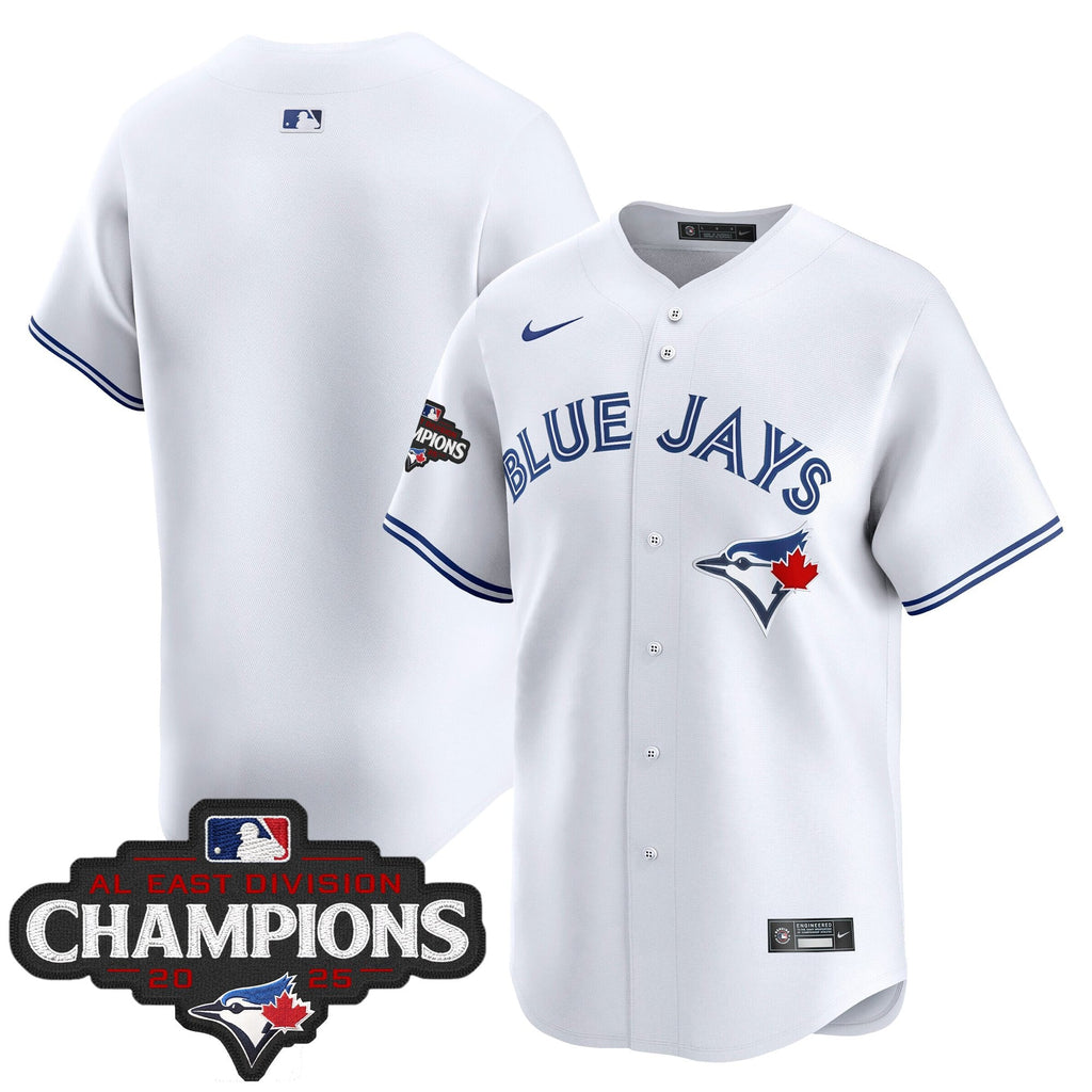 Men's Toronto Blue Jays 2025 AL East Division Champions Vapor Premier Limited Jersey - All Stitched