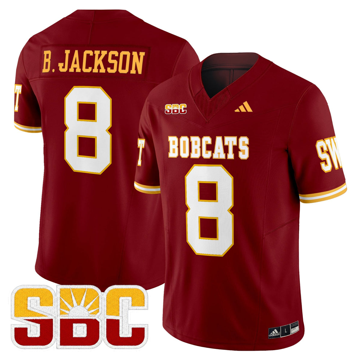 Men's Texas State Bobcats 2025 Vapor Limited Jersey - All Stitched