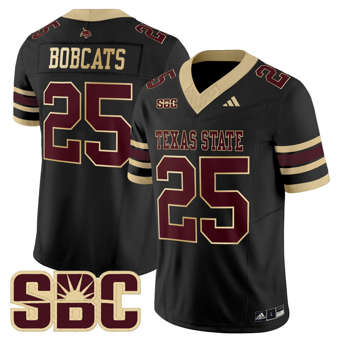 Men's Texas State Bobcats 2025 Vapor Limited Jersey - All Stitched