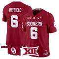 #6 Baker Mayfield Oklahoma Sooners Vapor Limited Jersey - All Stitched