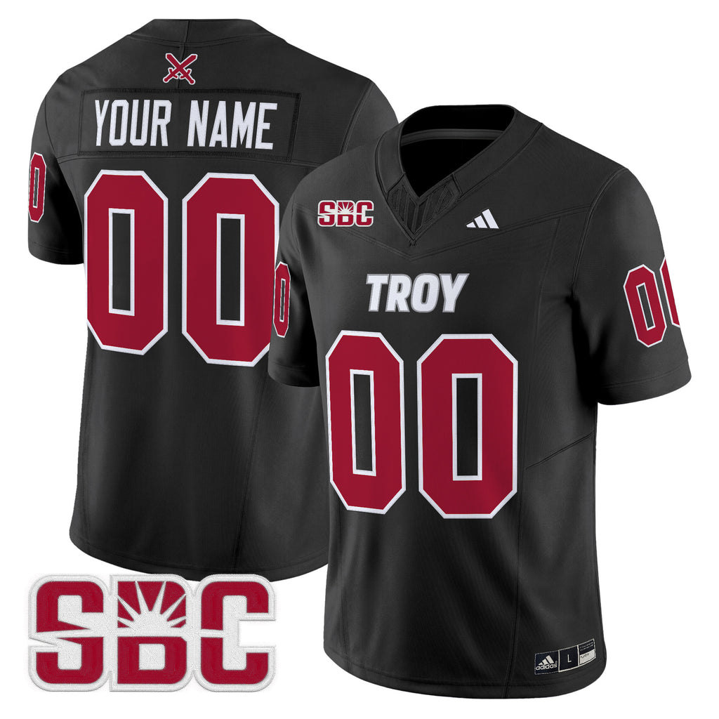 Troy Trojans 2025 Vapor Limited Custom Jersey - All Stitched