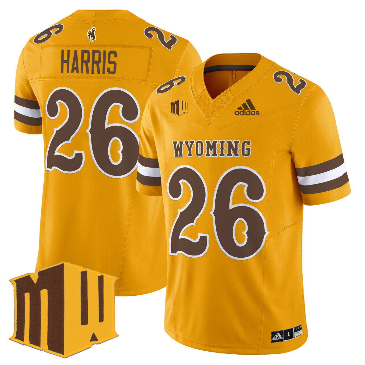 Men's Wyoming Cowboys 2025 Vapor Limited Jersey - All Stitched