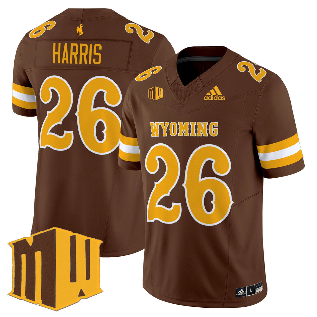Men's Wyoming Cowboys 2025 Vapor Limited Jersey - All Stitched