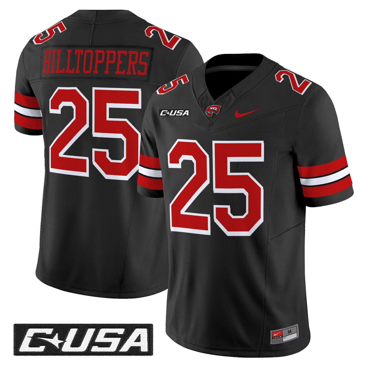 Men's Western Kentucky Hilltoppers 2025 Vapor Limited Jersey - All Stitched
