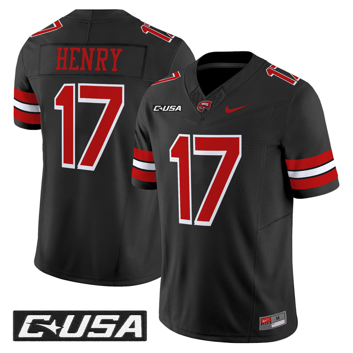 Men's Western Kentucky Hilltoppers 2025 Vapor Limited Jersey - All Stitched