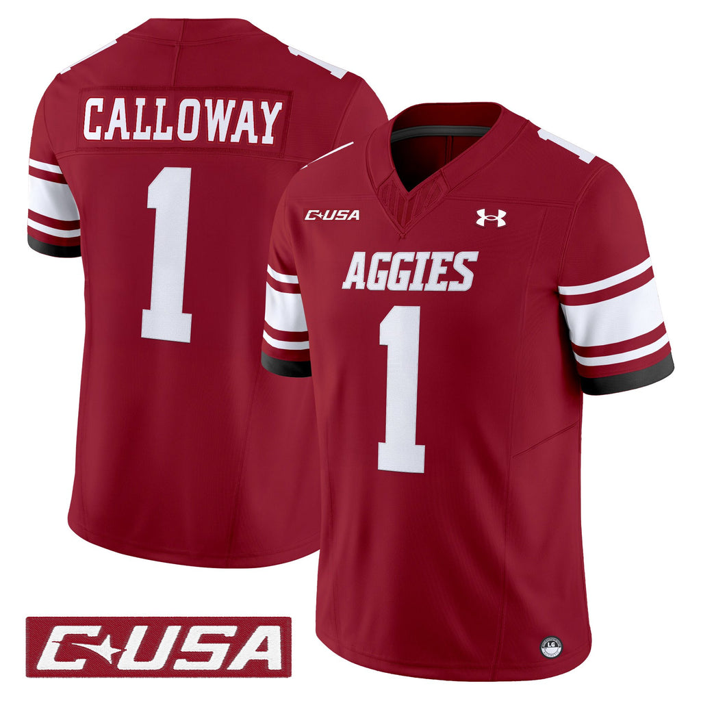 Men's New Mexico State Aggies 2025 Vapor Limited Jersey - All Stitched
