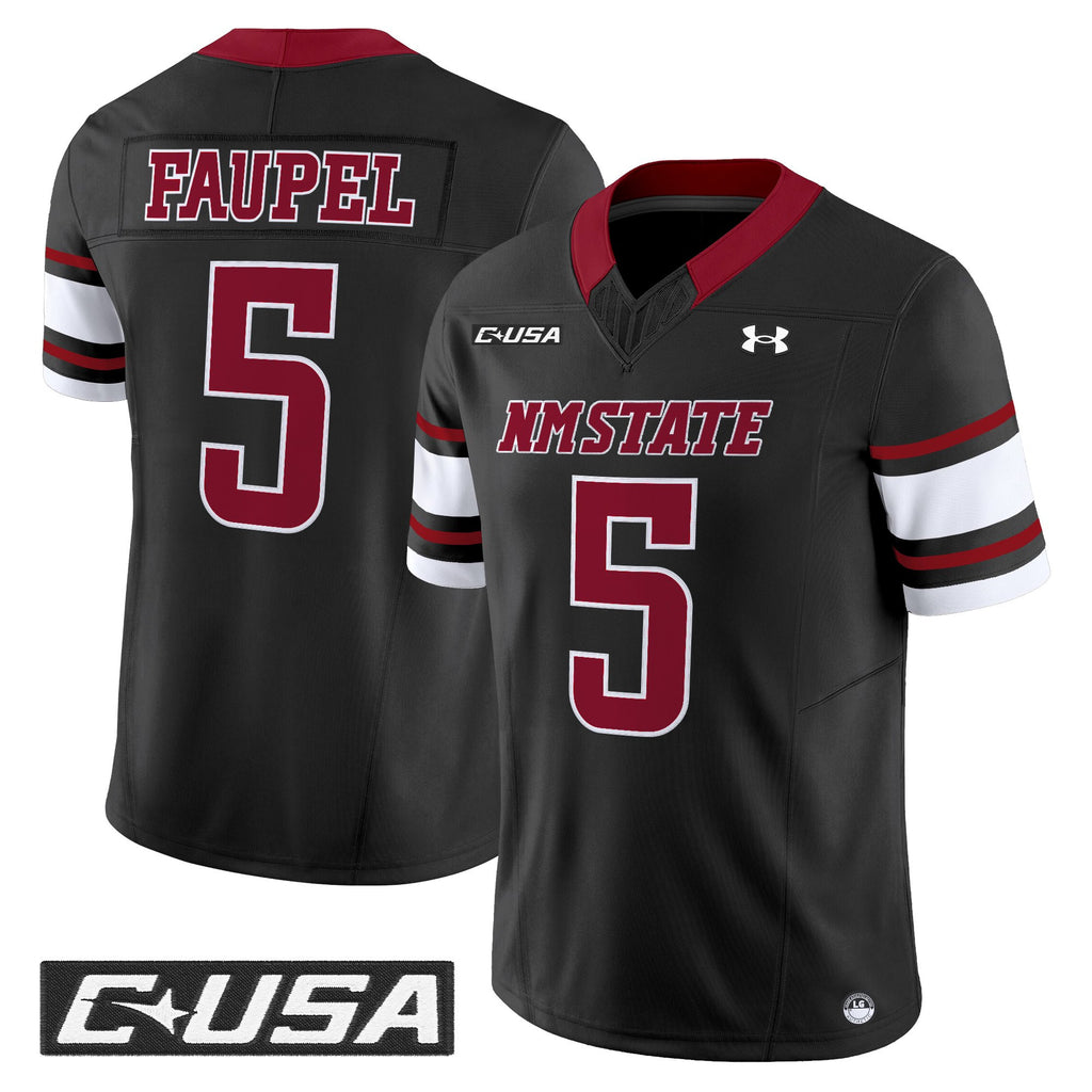 Men's New Mexico State Aggies 2025 Vapor Limited Jersey - All Stitched