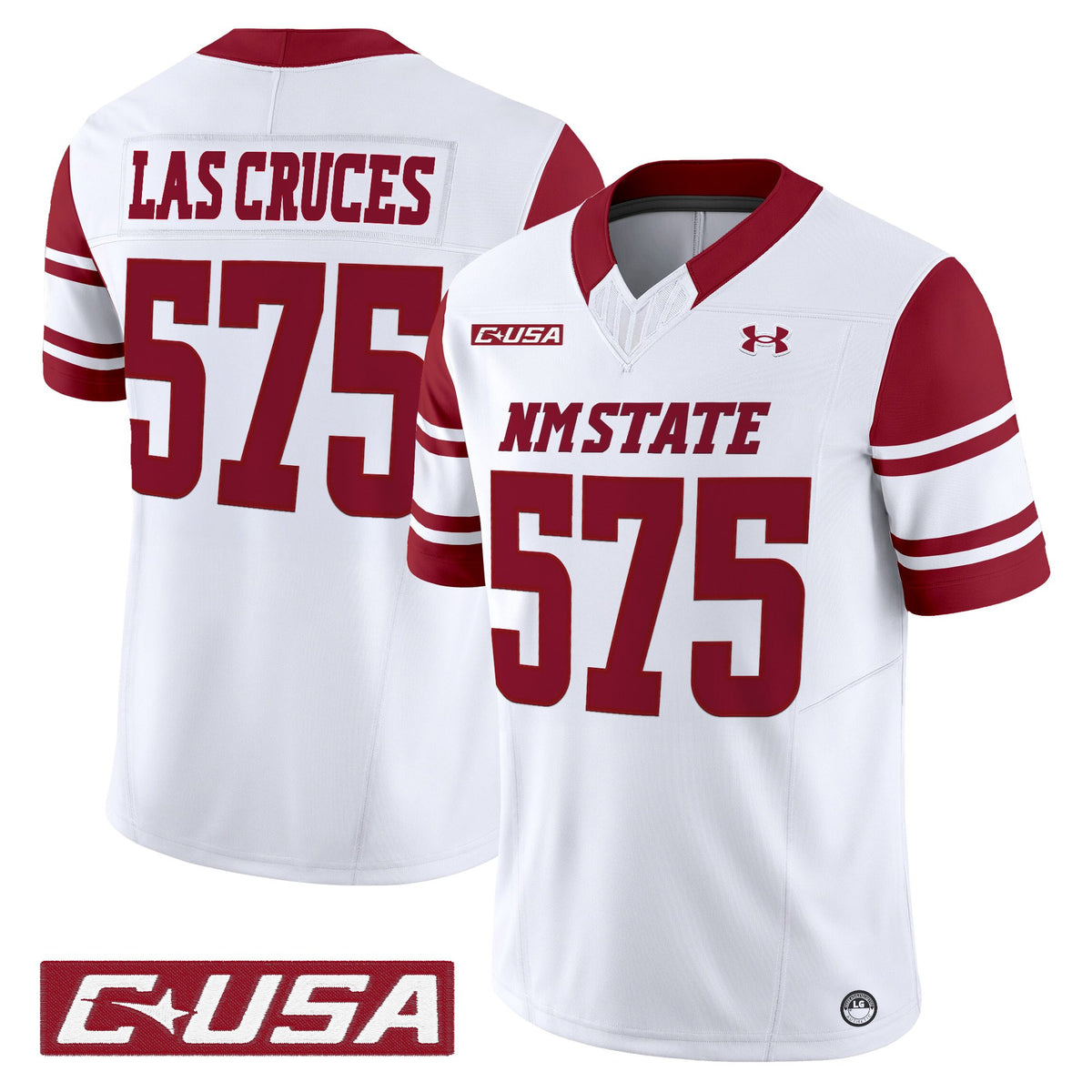 Men's New Mexico State Aggies 2025 Vapor Limited Jersey - All Stitched
