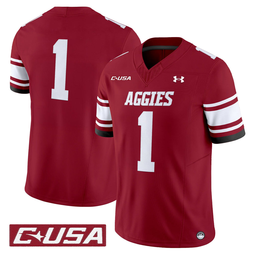 Men's New Mexico State Aggies 2025 Vapor Limited Jersey - All Stitched