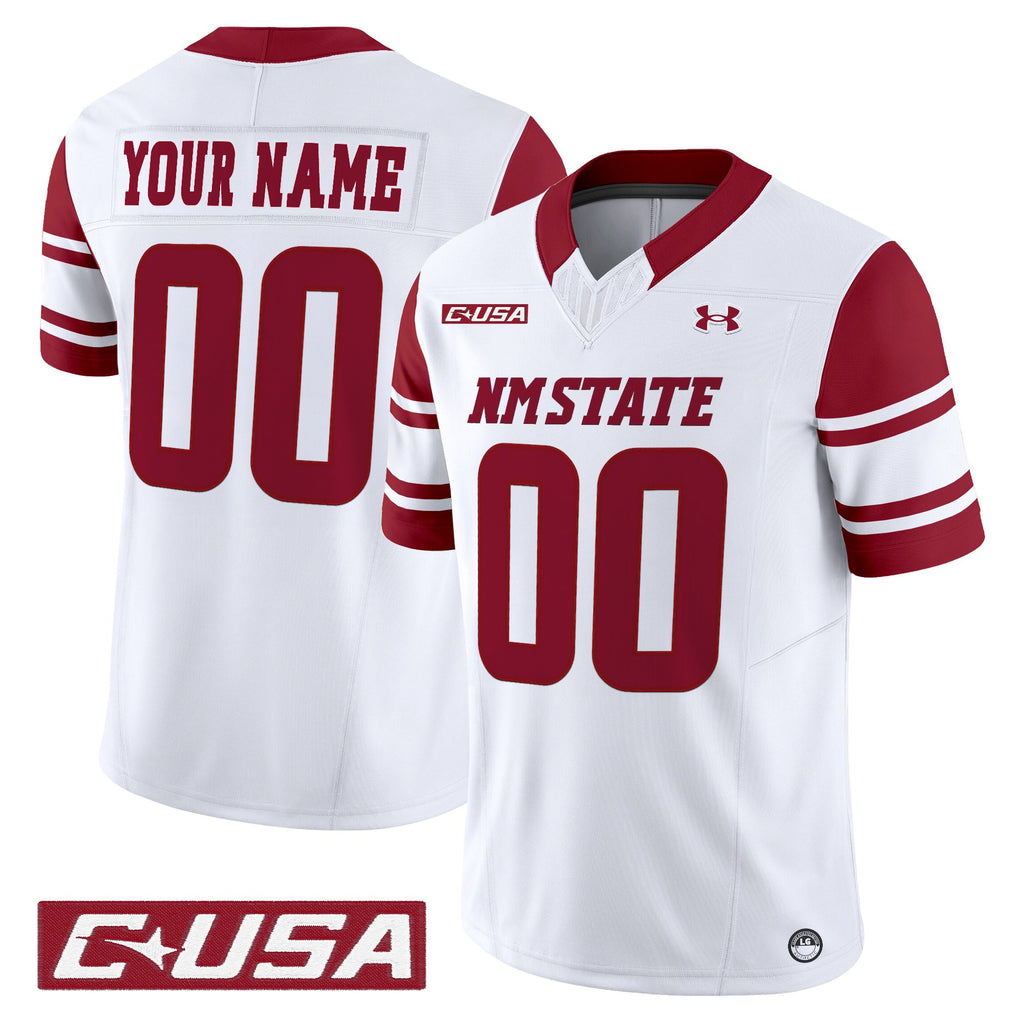 New Mexico State Aggies 2025 Vapor Limited Custom Jersey - All Stitched