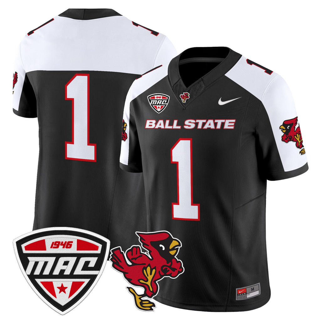 Men's Ball State Cardinals 2025 Vapor Limited Jersey - All Stitched