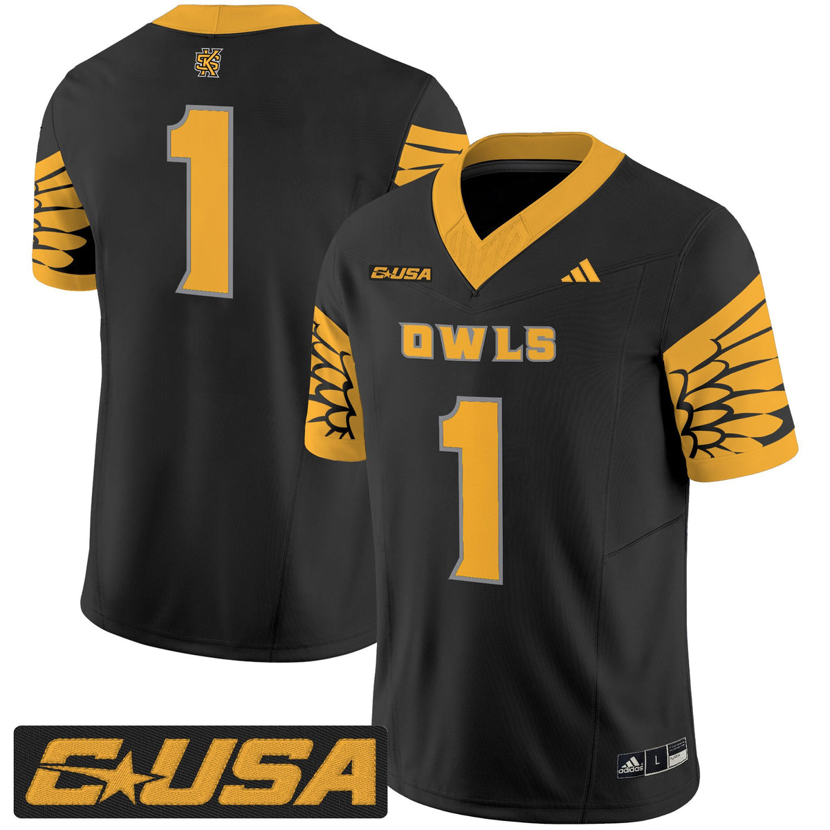 Men's Kennesaw State Owls 2025 Vapor Limited Jersey - All Stitched