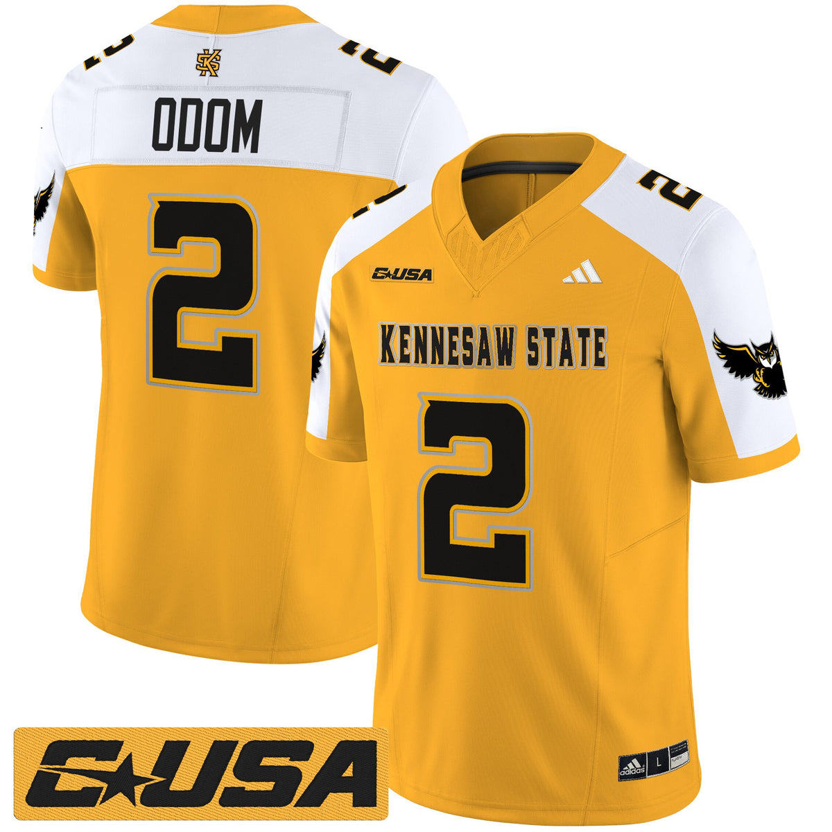 Men's Kennesaw State Owls 2025 Vapor Limited Jersey - All Stitched