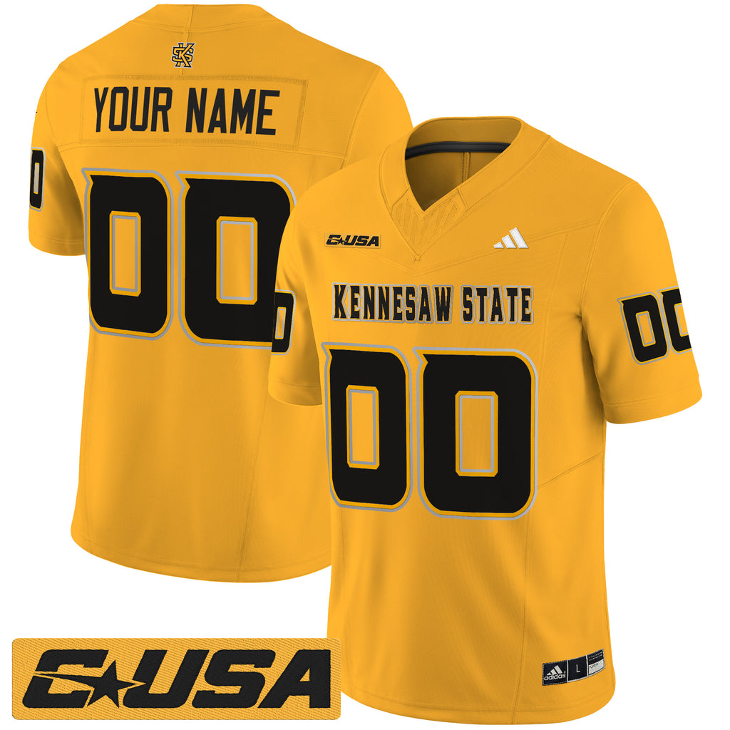 Kennesaw State Owls 2025 Vapor Limited Custom Jersey - All Stitched