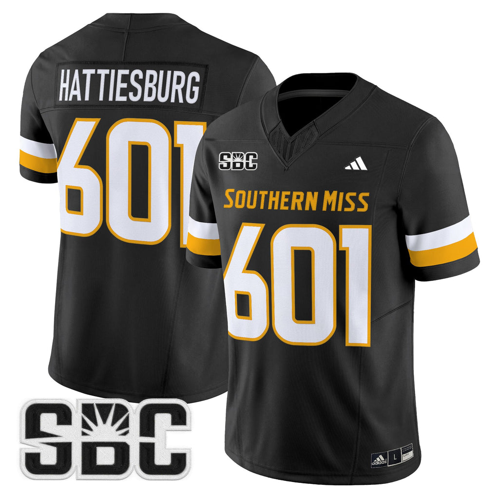Men's Southern Miss Golden Eagles 2025 Vapor Limited Jersey - All Stitched