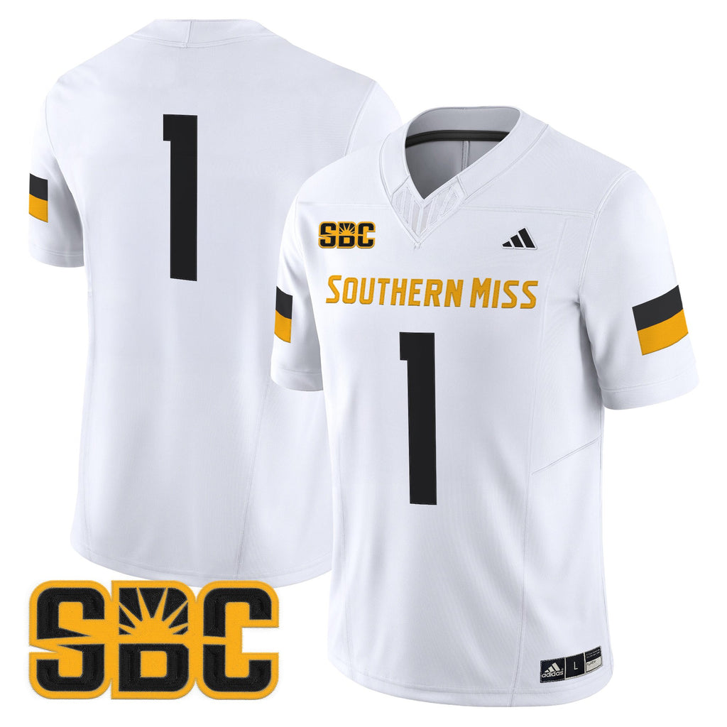 Men's Southern Miss Golden Eagles 2025 Vapor Limited Jersey - All Stitched