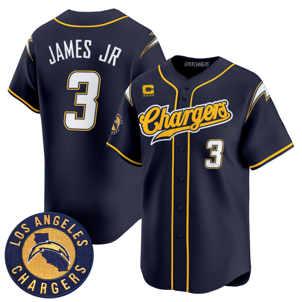 Men's Los Angeles Chargers 2025 Vapor Limited Baseball Jersey - All Stitched