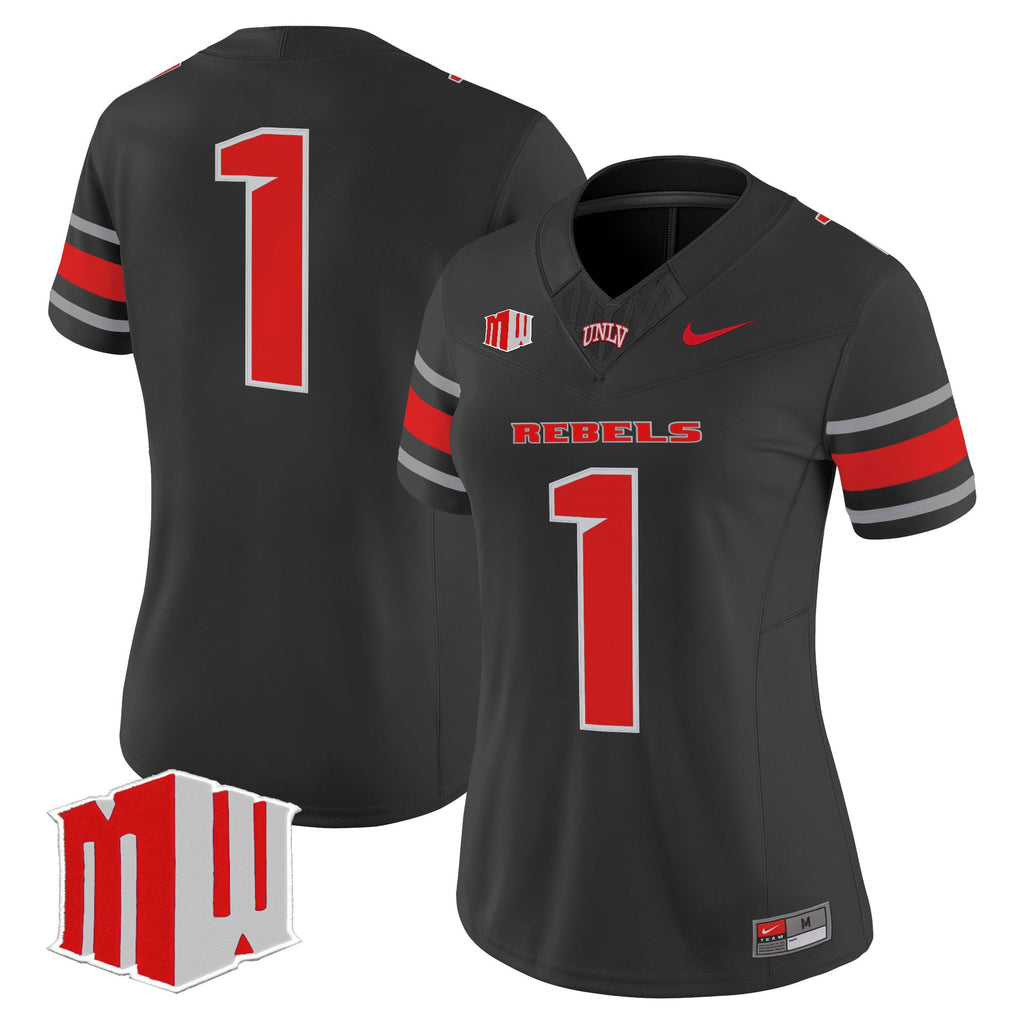 Women's UNLV Rebels 2025 Vapor Limited Jersey - All Stitched