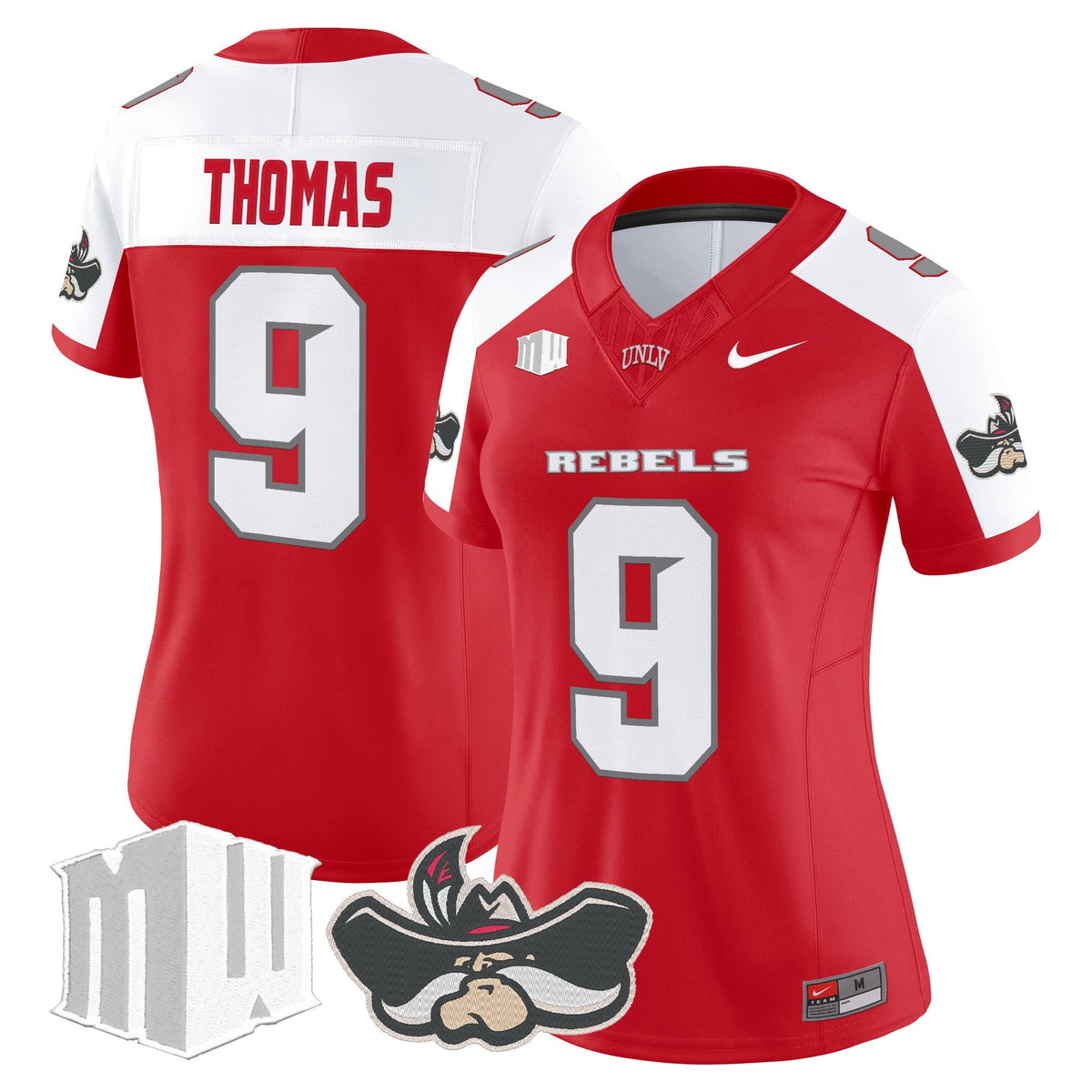 Women's UNLV Rebels 2025 Vapor Limited Jersey - All Stitched