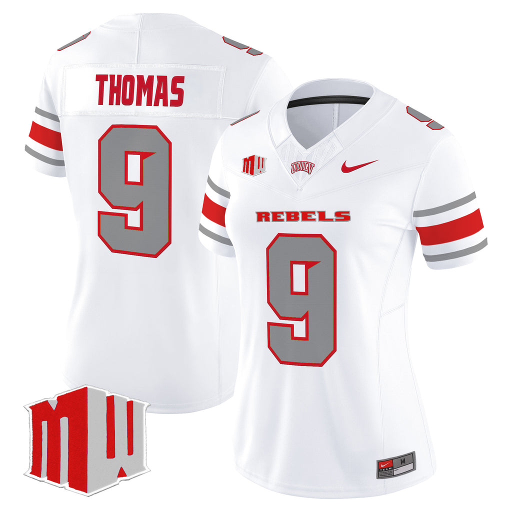 Women's UNLV Rebels 2025 Vapor Limited Jersey - All Stitched