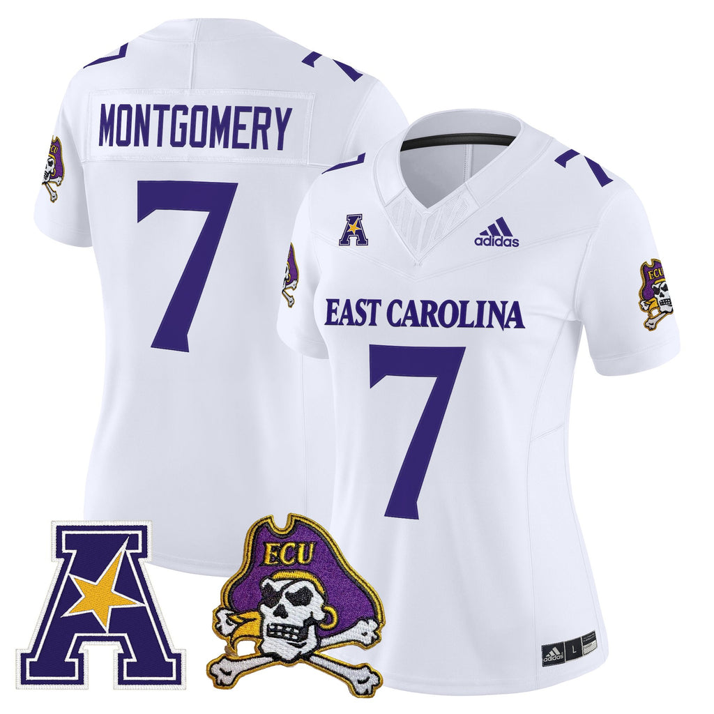 Women's East Carolina Pirates 2025 Vapor Limited Jersey - All Stitched