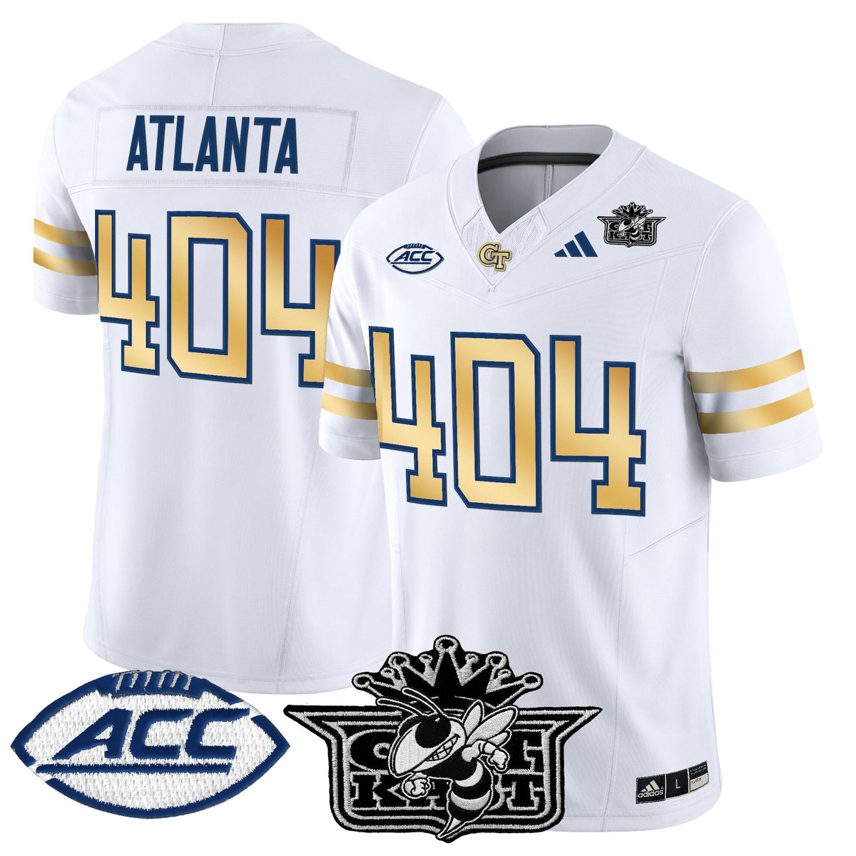Men's Outkast x Georgia Tech Yellow Jackets 2025 Vapor Limited Jersey - All stitched